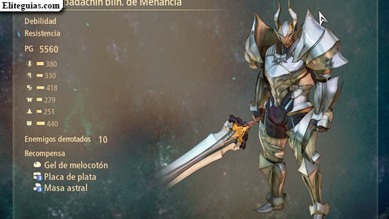 Espadach&iacute;n blin. de Menancia