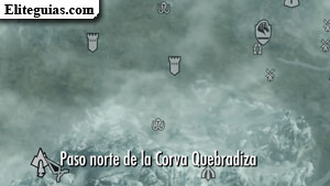 Paso norte de la Corva Quebradiza