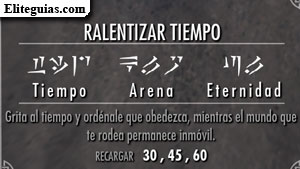 Ralentizar tiempo