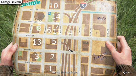mapa de Seattle