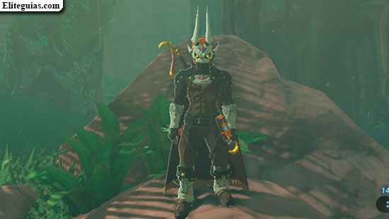 Casco, cota y botas de Ganon fantasma