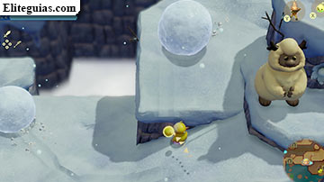 El hechizo y la bola de nieve
