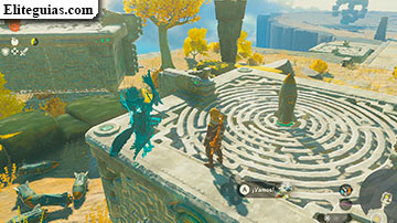 El santuario celeste de Hyrule norte