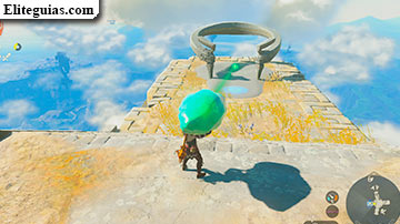 El santuario celeste de Hyrule norte