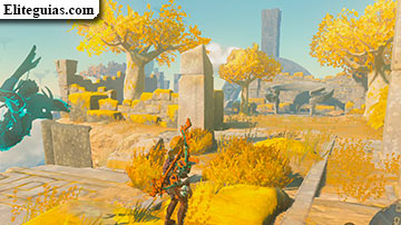 El santuario celeste de Hyrule sur