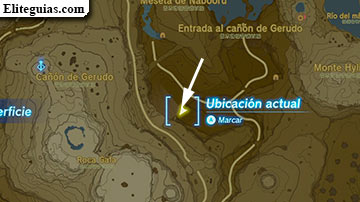 Infortunio en el ca&ntilde;&oacute;n de Gerudo