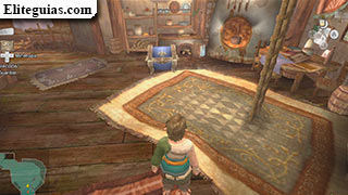 cofre en la casa de Link