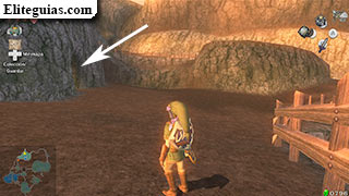 cueva en la Llanura de Hyrule