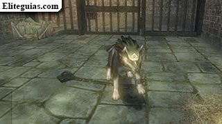 Link lobo encadenado