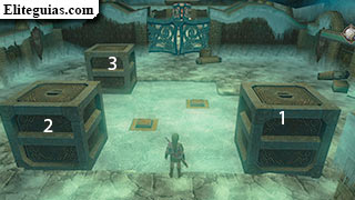 puzzle de la cueva en la Llanura de Hyrule