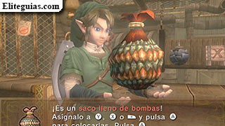 Saco lleno de bombas