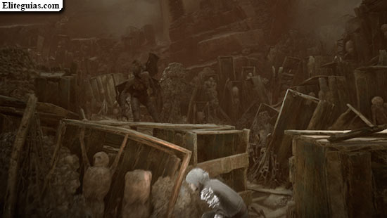 Escapa del monstruo