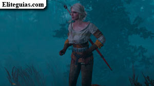 Ciri en la ciénaga
