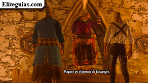 Geralt acusado frente al Jarl