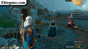 mujer de Skellige