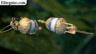 Pendientes de oro Chola